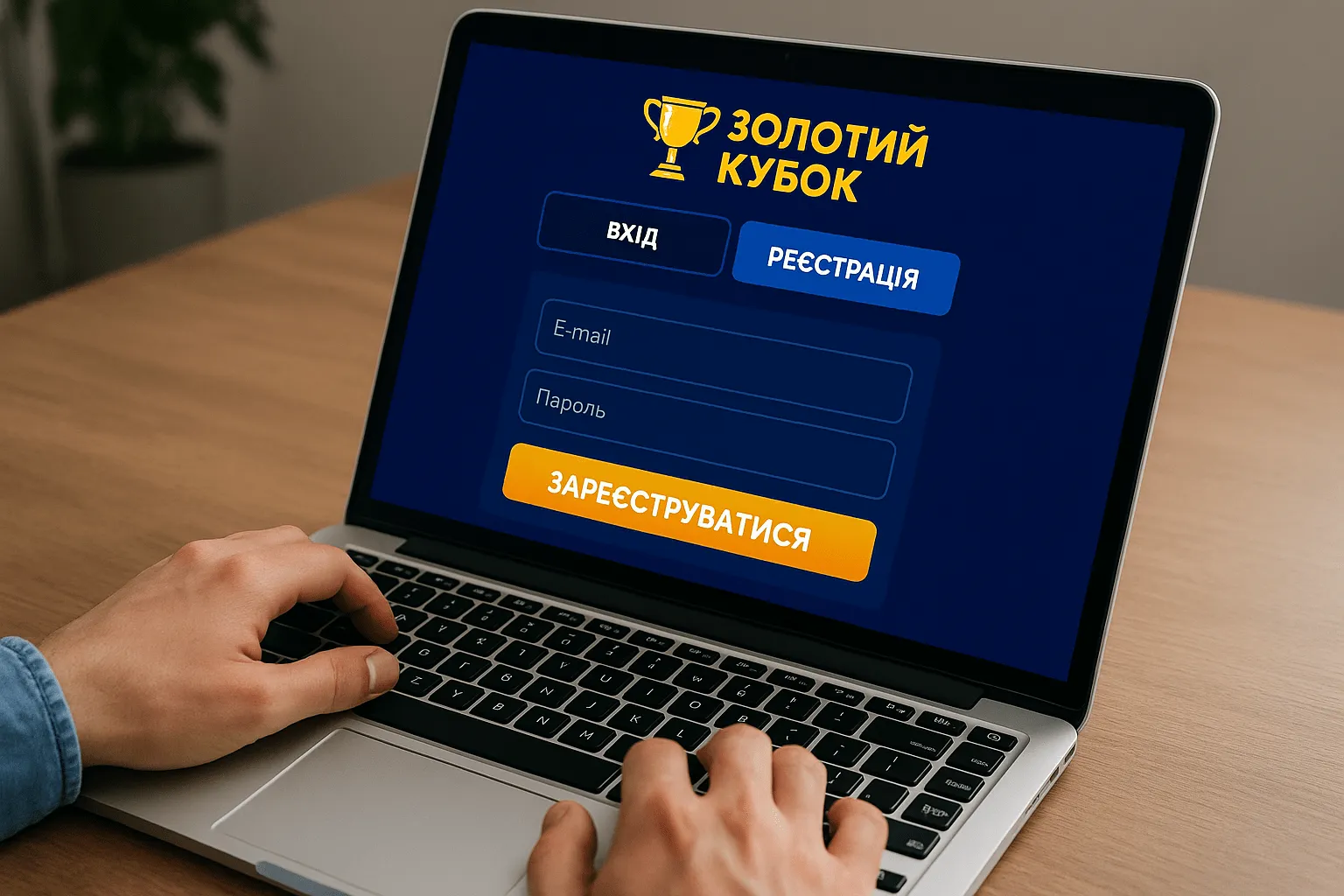 реєстрація Золотий Кубок